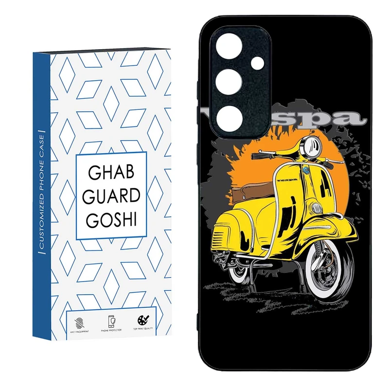 کاور قاب گارد گوشی طرح موتور وسپا کد TPU-161 مناسب برای گوشی موبایل سامسونگ  GALAXY A35  