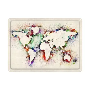 دیوارکوب مدل نقشه جهان کد  s 526 