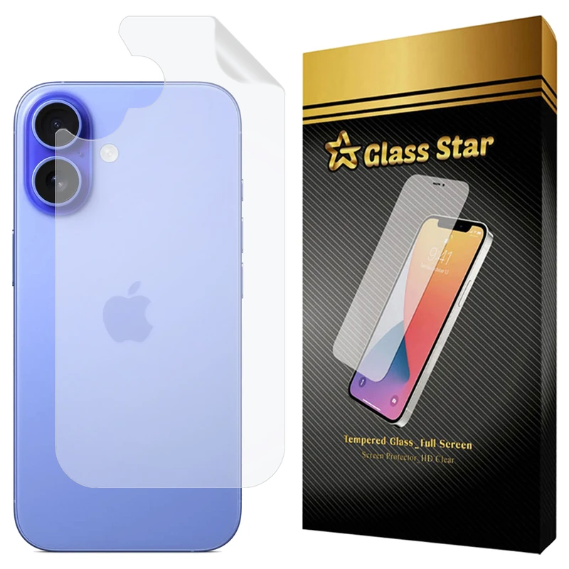 محافظ پشت گوشی گلس استار مدل GNMB مناسب برای گوشی موبایل اپل iPhone 16