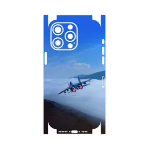 MAHOOT Fighter plane Su27-FullSkin Cover Sticker for Apple iPhone 15 Pro Max