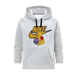 هودی زنانه مدل پو کد J192 رنگ طوسی