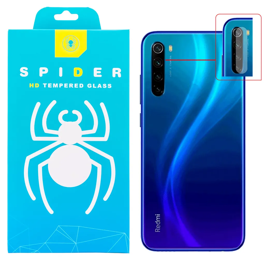 محافظ لنز دوربین اسپایدر مدل GC-2000 مناسب برای گوشی موبایل شیائومی Redmi Note 8