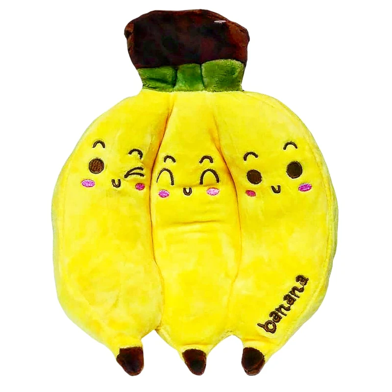 عروسک مدل موز طرح خوشه ای ارتفاع 27 سانتی متر