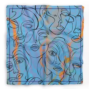 دستمال سر و گردن بهزاد آرت مدل زن