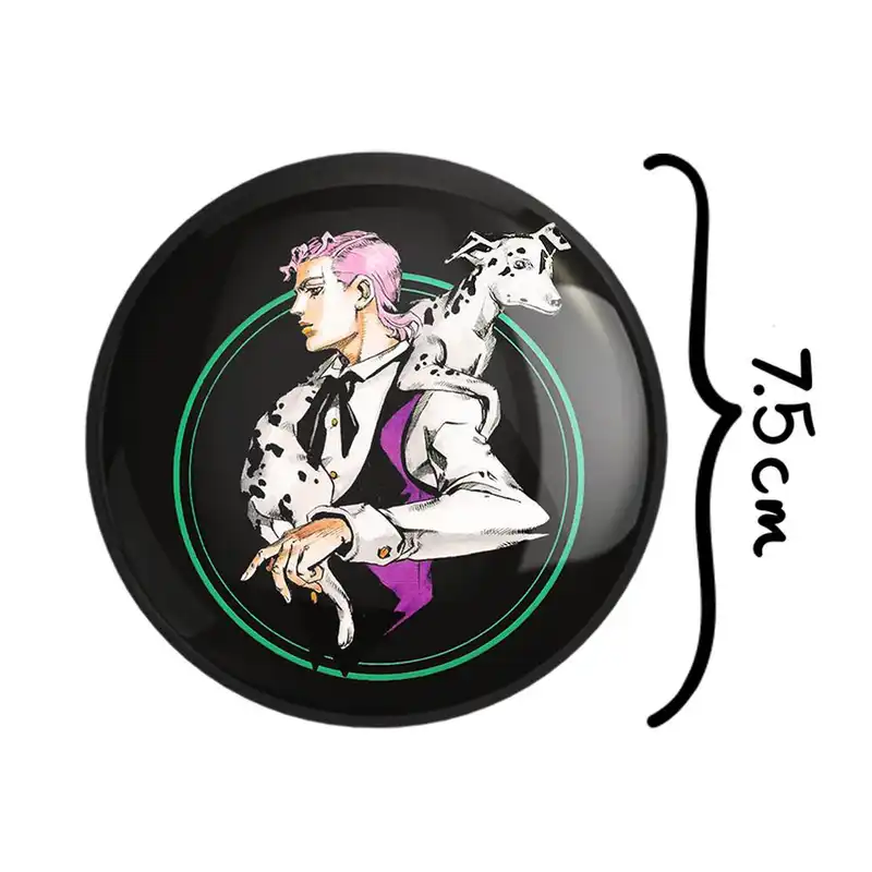 آینه جیبی خندالو مدل وینگر دوپیو انیمه جوجو Jojo  کد 11536