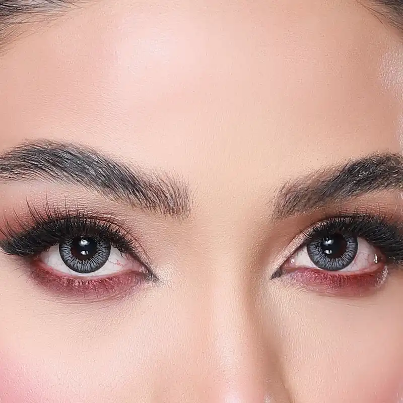 لنز چشم هرا کد 5 رنگ طوسی هاله دار