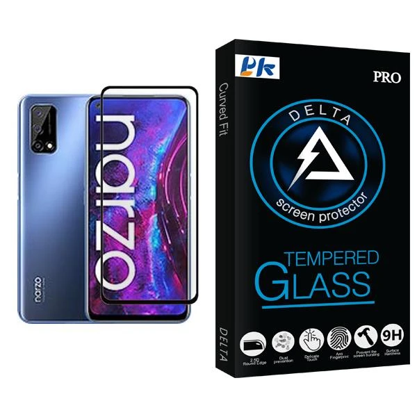 محافظ صفحه نمایش پی کی مدل Delta Glass MIX001 مناسب برای گوشی موبایل ریلمی Narzo 30 Pro 5G