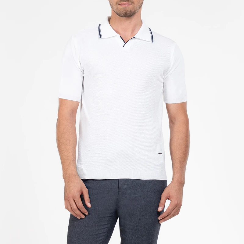 پولوشرت آستین کوتاه مردانه ام کی مدل 30063