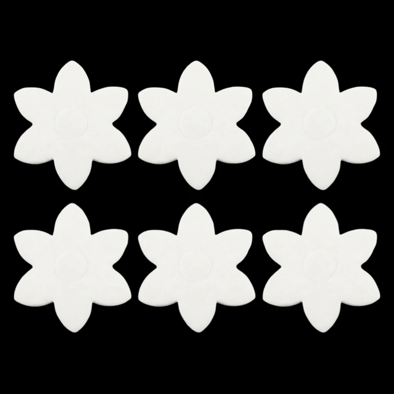 پد پایه مبل طرح ستاره کد 144 مجموعه 6 عددی 