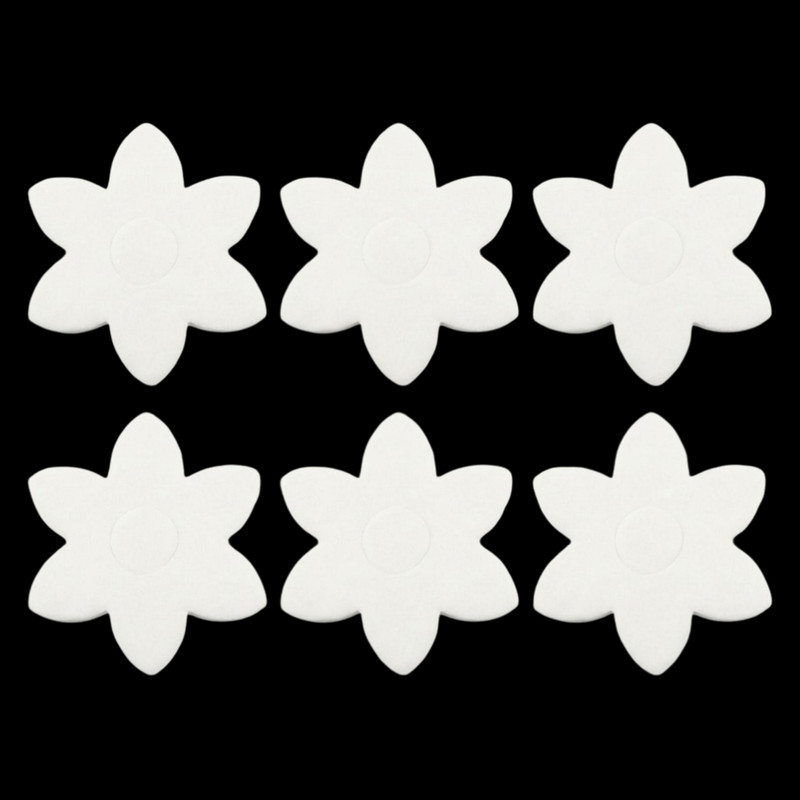 پد پایه مبل طرح ستاره کد 144 مجموعه 6 عددی 
