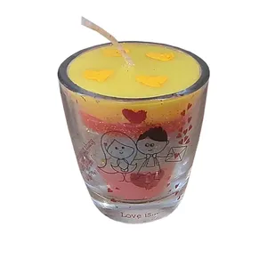 شمع لیوانی مدل عطری  042