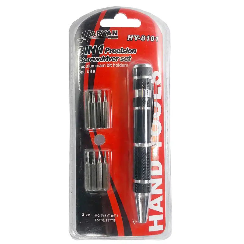مجموعه 8 عددی پيچ گوشتی هاريان مدل HY-8101