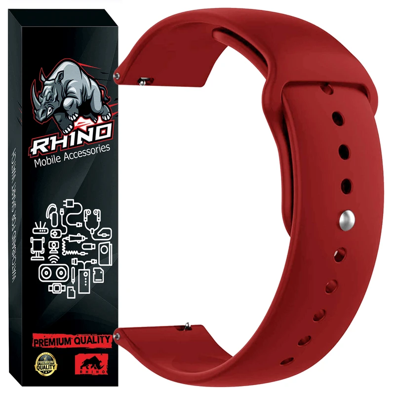 بند راینو مدل Silicone مناسب برای ساعت هوشمند شیائومی Watch S4 / Watch S4 Sport