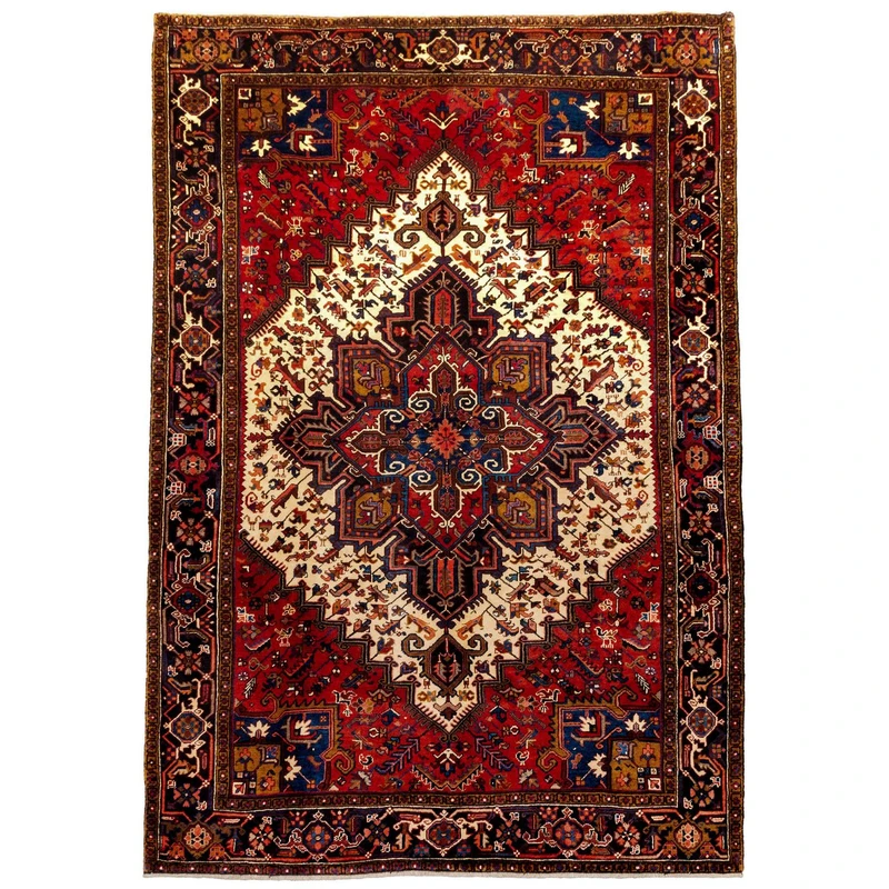 فرش قدیمی  دستباف شش و نیم متری سی پرشیا کد 705029