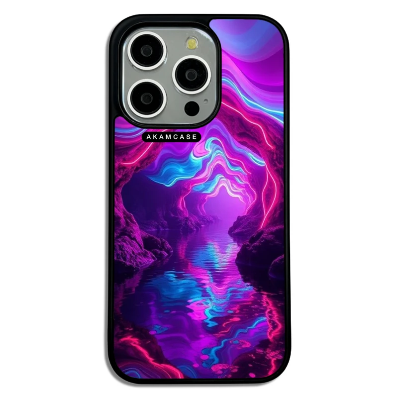 کاور آکام مدل AMC-WA15PRO-NEON-14 مناسب برای گوشی موبایل اپل iPhone 15 Pro