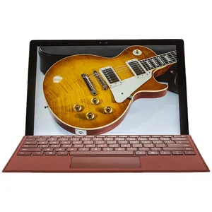 تبلت مایکروسافت مدل Surface Pro 2017 - C به همراه کیبورد سیگنیچر رنگ کبود و کیف چرم صنوبر - ظرفیت 256 گیگابایت