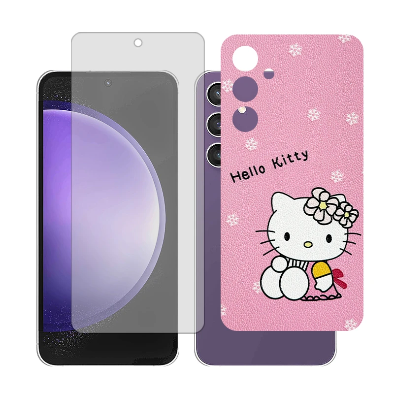 محافظ صفحه نمایش مات گلس مدل Together مناسب برای گوشی موبایل سامسونگGalaxy S23 FE به همراه برچسب پوششی پشت گوشی