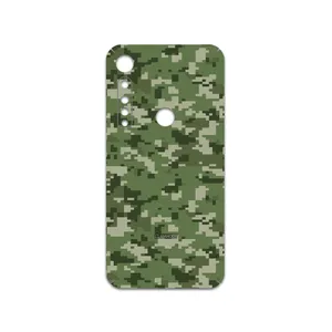 MAHOOT  Army-Green-Pixel Cover Sticker for motorola One Vision Plus