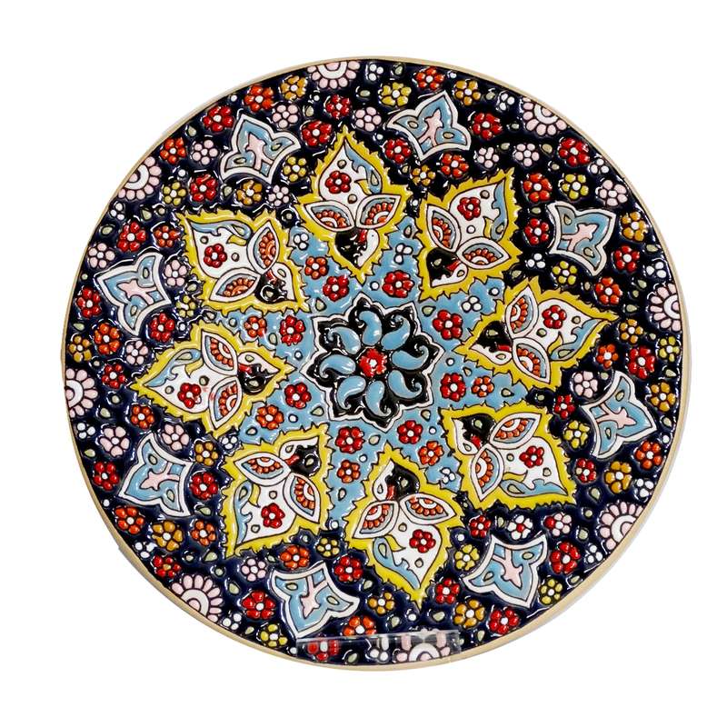 بشقاب میناکاری کد SM 07