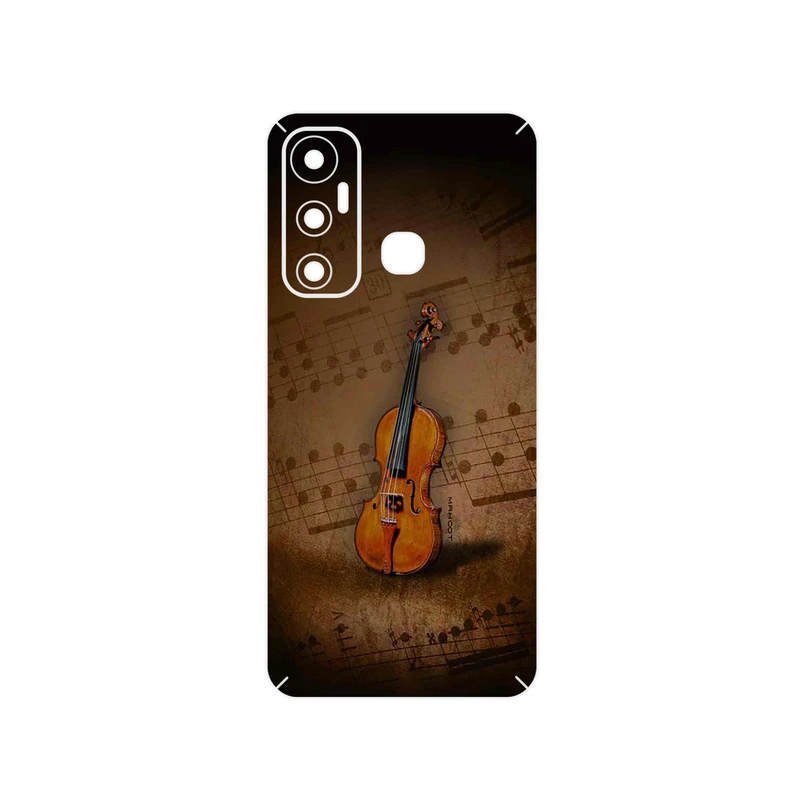 برچسب پوششی ماهوت مدل Violin_Instrument مناسب برای گوشی موبایل اینفینیکس Hot 11