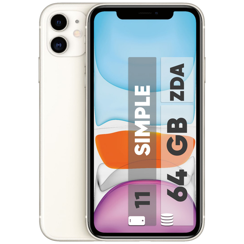 گوشی موبایل اپل مدل iPhone 11 ZD/A دو سیم‌ کارت ظرفیت 64 گیگابایت و رم 4 گیگابایت