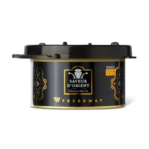 خوشبوکننده خودرو فرش وی مدل کنسروی ارگانیک OC با رایحه tobacco vanilla