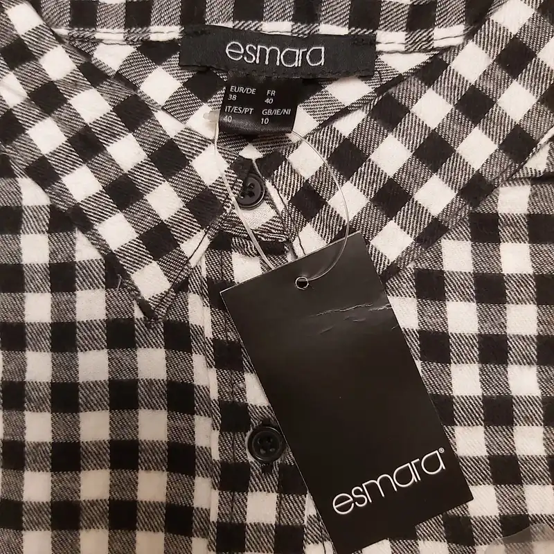 مانتو زنانه اسمارا مدل Flannelk&amp