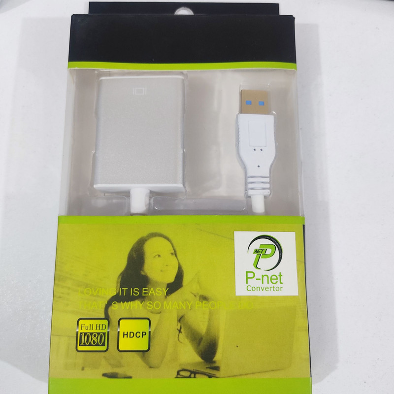 مبدل USB3.0 به VGA مدل HDCP