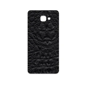 MAHOOT Black-Crocodile-Leather Cover Sticker for Samsung Galaxy C7