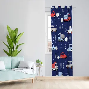  پرده مدل اتاق کودک مخمل پانچی کد 4525a سایز 140x200 سانتی متر