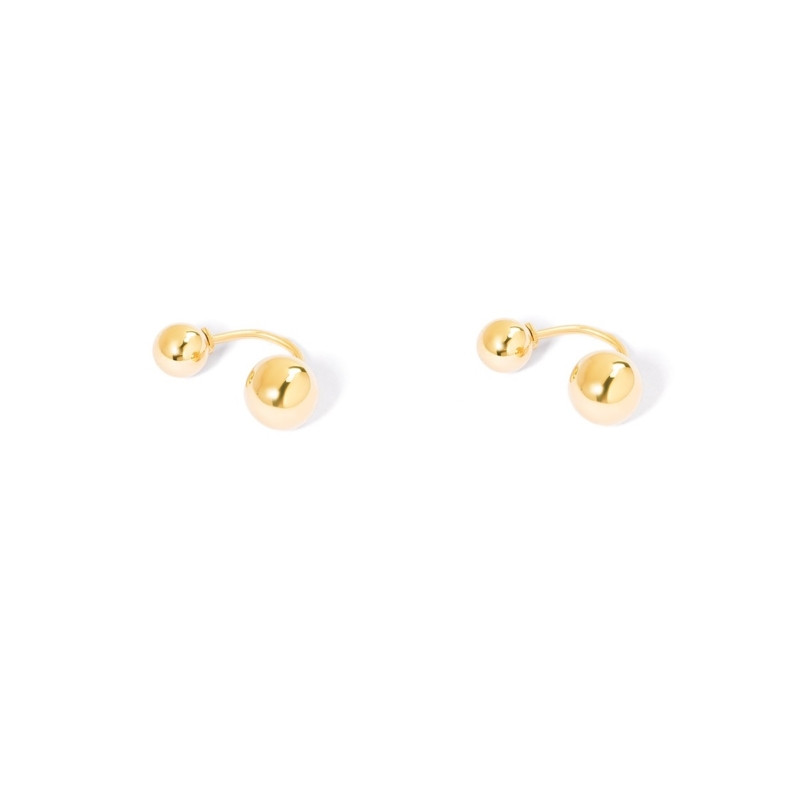 گوشواره طلا 18 عیار زنانه دوست خوب مدل dk562