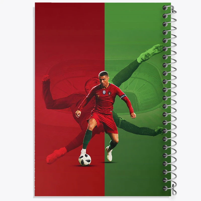 دفتر لیست خرید 50 برگ خندالو طرح کریستیانو رونالدو کد N2818