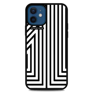 AKAM AMC-WA12M-ALPHAZEBRABET-28Cover For Apple iPhone 12 Mini