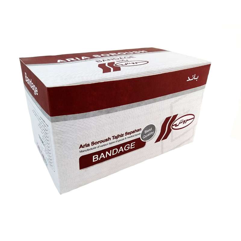 باند پانسمان آریاسروش مدل M-38 بسته 60 عددی