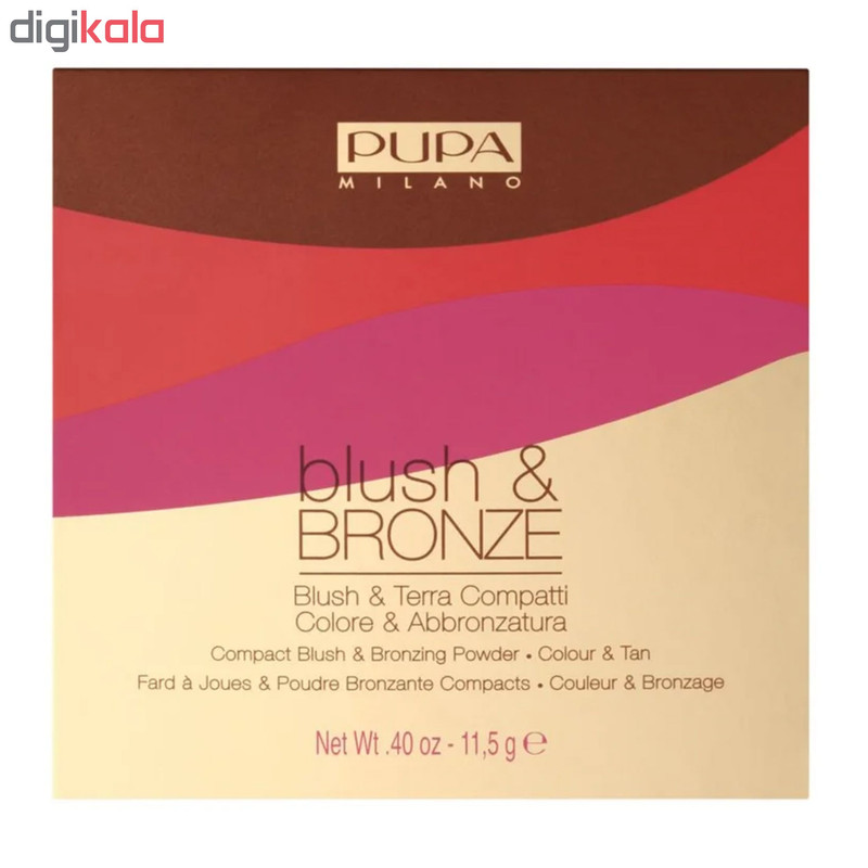 پنکک پوپا مدل Blush & Bronze شماره 002 پنکک پوپا مدل Blush & Bronze شماره 002