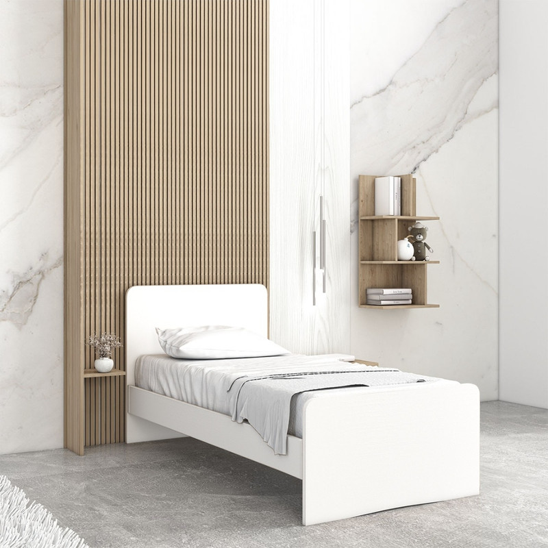 تخت خواب یک نفره مدل S-116 سایز 200×90 سانتی متر 