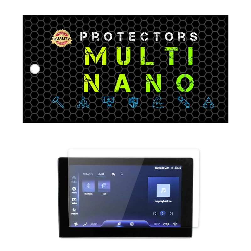 محافظ صفحه نمایش خودرو مولتی نانو مدل X-S1N مناسب برای هونگچی E-QM5 هیبرید