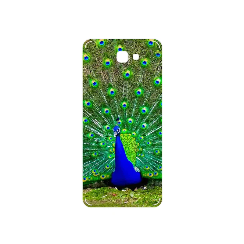 برچسب پوششی ماهوت مدل Peacock مناسب برای گوشی موبایل سامسونگ Galaxy J7 Prime