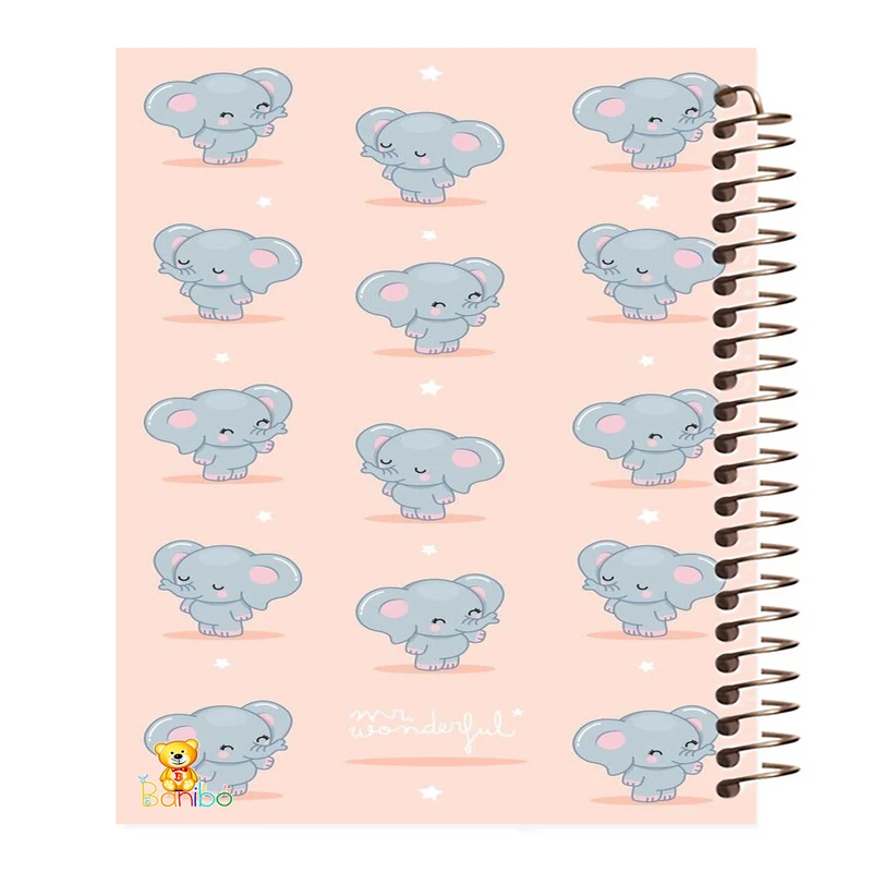 دفتر نقاشی 50 برگ بانیبو مدل بچه فیل  کد 1098