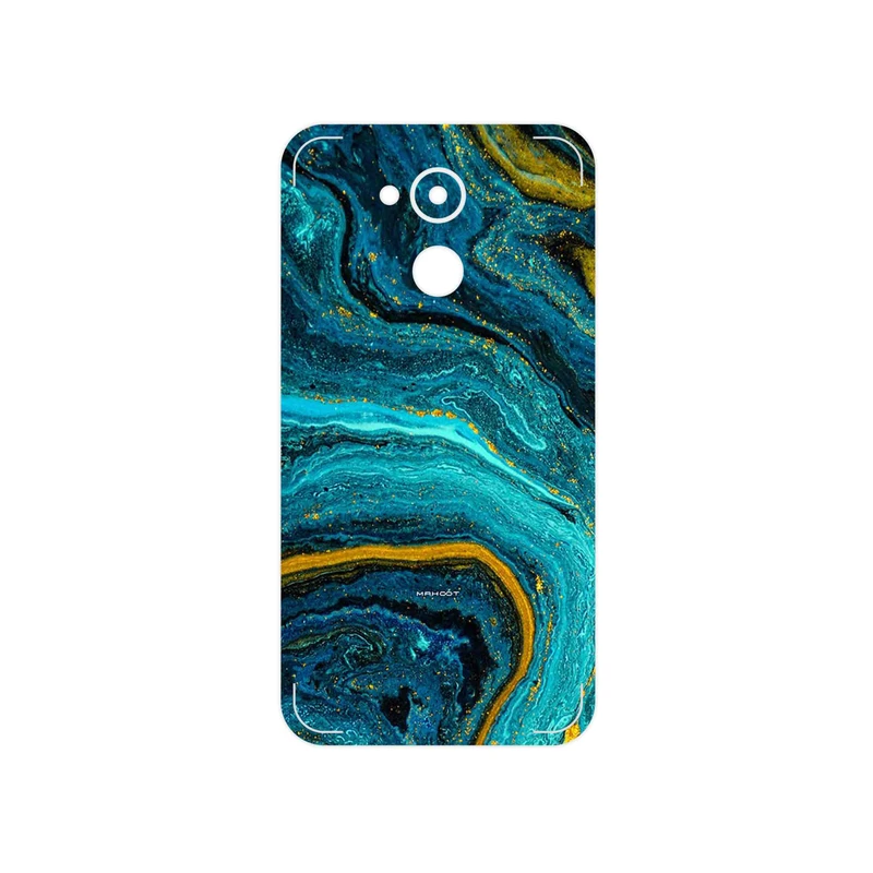 برچسب پوششی ماهوت مدل Turquoise marblewith golden streaks مناسب برای گوشی موبایل آنر 5C Pro