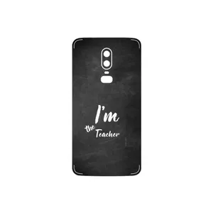 MAHOOT Teacher Cover Sticker for OnePlus 6