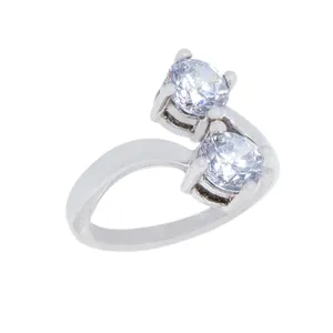 انگشتر نقره زنانه کد R2532C