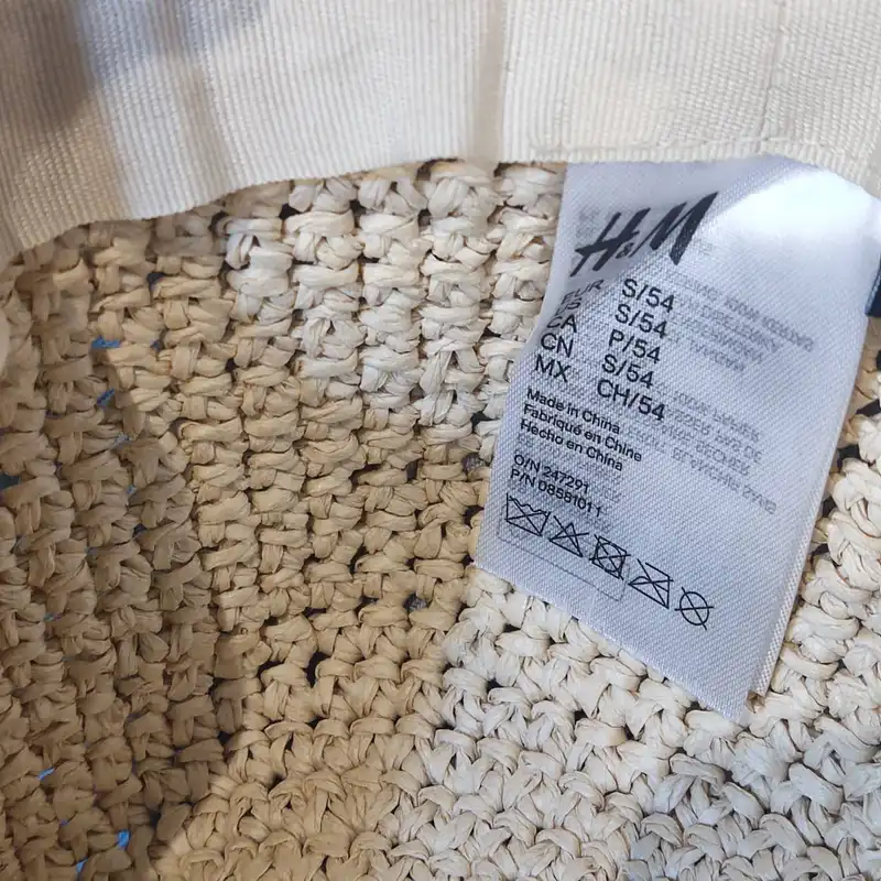 کلاه حصیری زنانه اچ اند ام مدل 0647486001