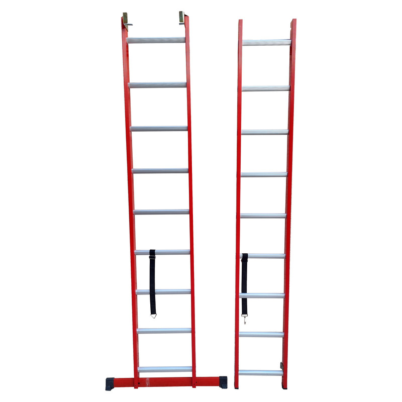 نردبان 18 پله اورست مدل کشویی 5m
