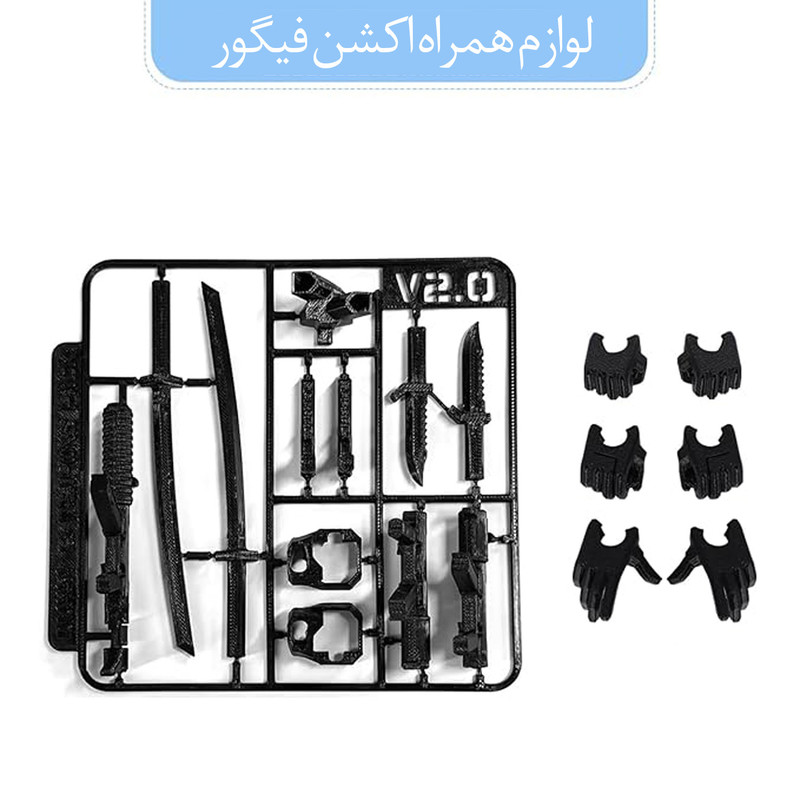 اکشن فیگور لاکی 13 مدل Dummy 13 کد W13 V2