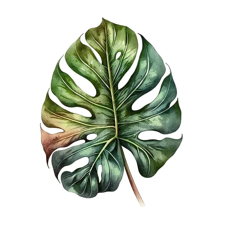 استیکر پارچه و لباس پاد آفرین مدل برگ کد S4037