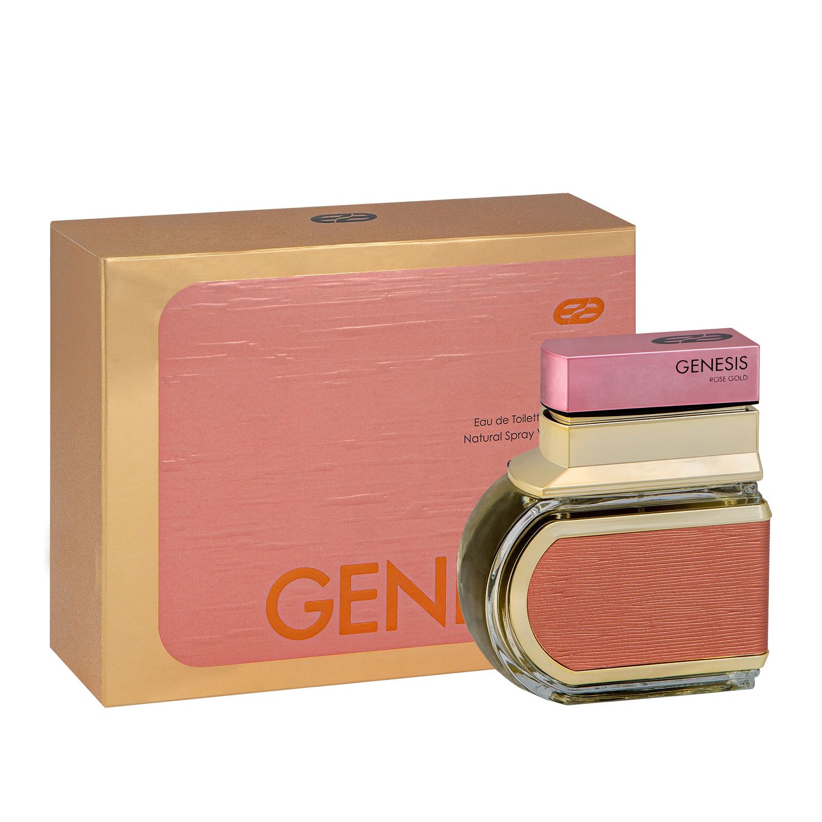 ادو تویلت زنانه عماد آرا مدل Genesis Rose Gold حجم 100 میلی لیتر به همراه ادو تویلت مردانه عماد آرا مدل جنسیس -  - 5