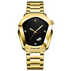 ساعت مچی عقربه‌ای کوارتز مردانه بین باند مدل لومینوس بند استیل کد ۵