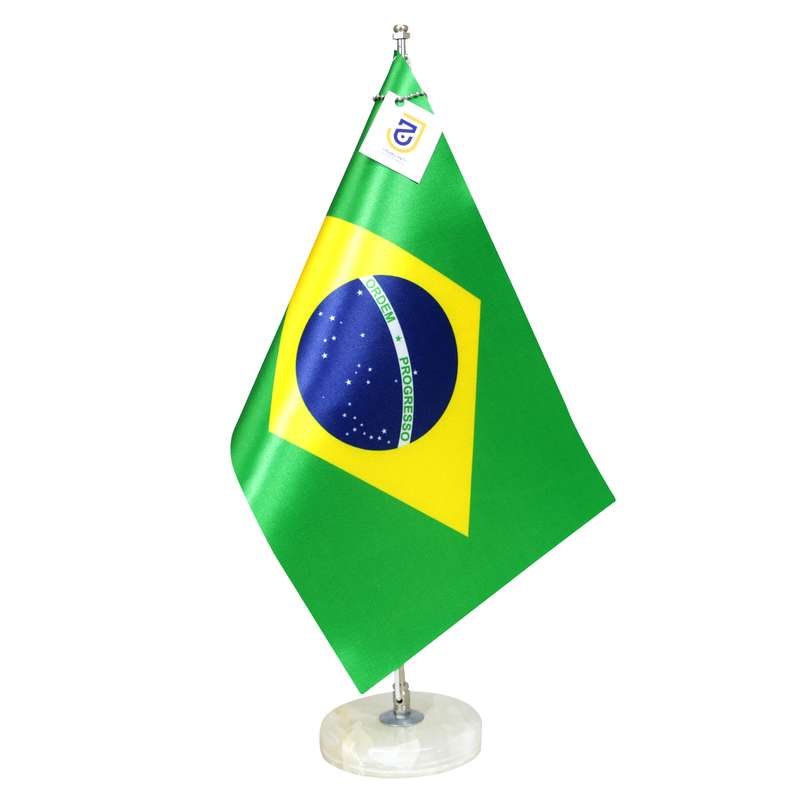 پرچم رومیزی جاویدان تندیس پرگاس مدل برزیل کد 2