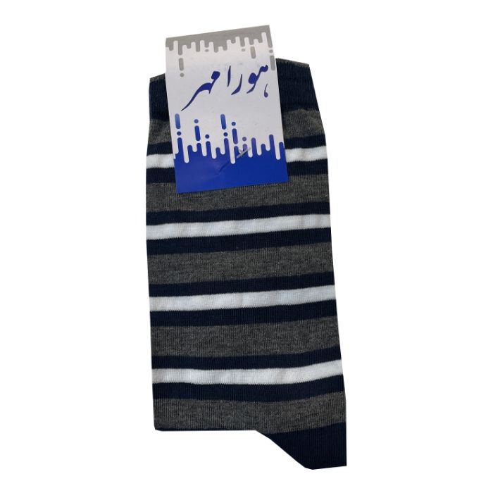 جوراب مردانه هورا مهر مدل HS-LRB06 مجموعه ۶ عددی -  - 6